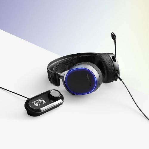  [아마존베스트]SteelSeries Arctis Pro + GameDAC Wired Gaming Headset - Certified Hi-Res Audio - Dedicated DAC and Amp - for PS4 and PC - Black