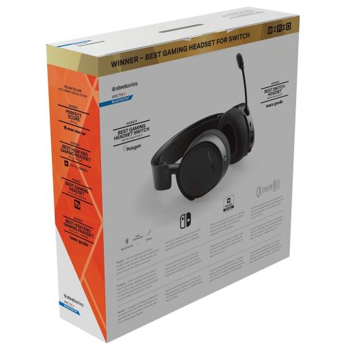  [아마존베스트]SteelSeries Arctis 3 Bluetooth - Wired and Wireless Gaming Headset - for Nintendo Switch, PC, PlayStation 4, Xbox One, VR, Android and iOS - Black [2019 Edition]