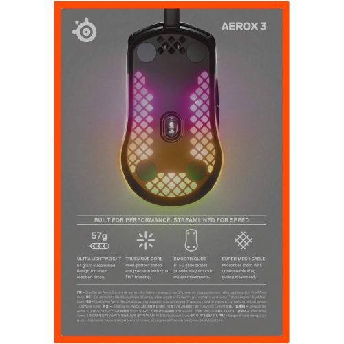  [아마존베스트]SteelSeries Gaming Mouse - Truemove Core Optical Sensor