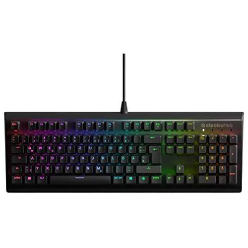  [아마존베스트]SteelSeries Apex M750 Mechanical Gaming Keyboard (RGB Illumination per Button, 6 Macro Keys, German QWERTZ Layout)