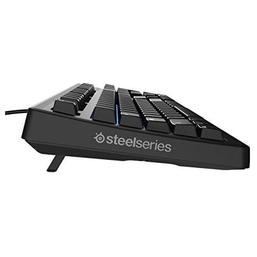  [아마존베스트]SteelSeries Apex Gaming Keyboard Mechanical 6Macro KeysGerman Keyboard Layout], black