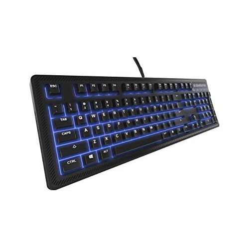  [아마존베스트]SteelSeries Apex Gaming Keyboard Mechanical 6Macro KeysGerman Keyboard Layout], black
