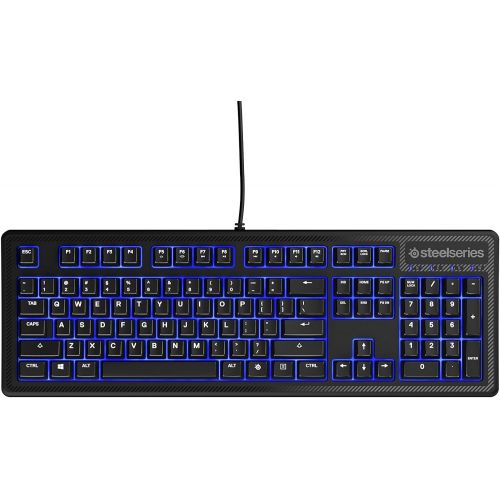  [아마존베스트]SteelSeries Apex Gaming Keyboard Mechanical 6Macro KeysGerman Keyboard Layout], black