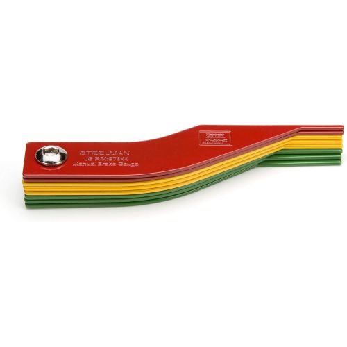  Steelman 97844 8-Piece Brake Lining Thickness Gauge