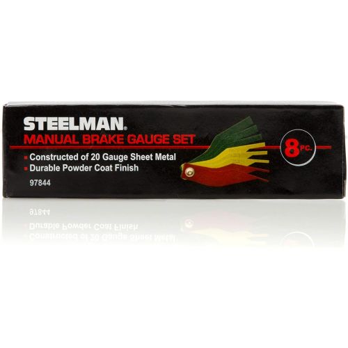  Steelman 97844 8-Piece Brake Lining Thickness Gauge