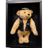 Rare Harley Davidson motor cycle Steiff bear with leather jacket ltd. 5000