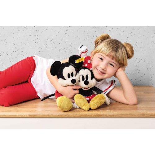  Steiff Disney Soft Cuddly Friends Mickey Mouse 12, Premium Stuffed Animal, Multi Color