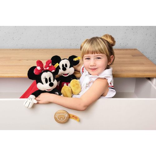  Steiff Disney Soft Cuddly Friends Mickey Mouse 12, Premium Stuffed Animal, Multi Color