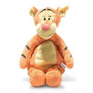 Steiff Disney Soft Cuddly Friends Tigger 12, Premium Stuffed Animal, Orange/Beige