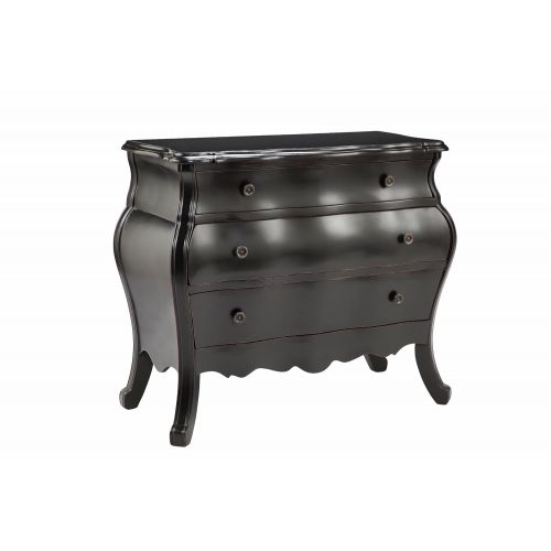  Stein World Furniture Villiford 3-Drawer Chest, Black