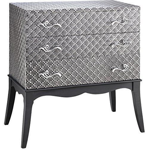  Stein World Furniture Claudette Accent Chest, Silver