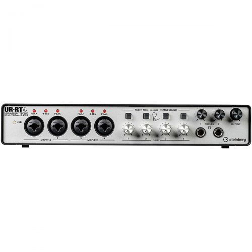  Steinberg},description:Engineered to offer outstanding quality, the Steinberg UR-RT4 audio interface was created in collaboration with Rupert Neve Designs. The result, recordings w