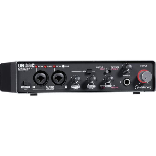  Steinberg UR24C 2x4 USB Gen 3.1 Audio Interface