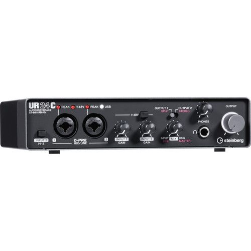  Steinberg UR24C 2x4 USB Gen 3.1 Audio Interface