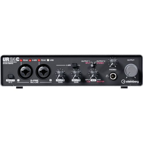  Steinberg UR24C 2x4 USB Gen 3.1 Audio Interface