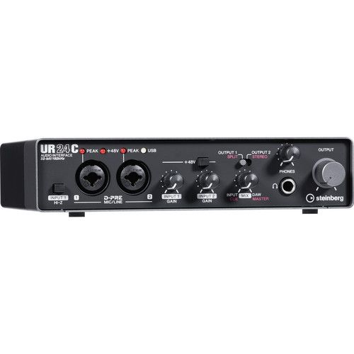  Steinberg UR24C 2x4 USB Gen 3.1 Audio Interface