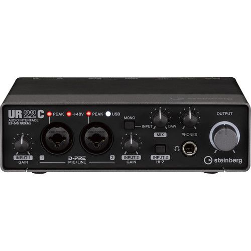  Steinberg UR22C 2x2 USB Gen 3.1 Audio Interface