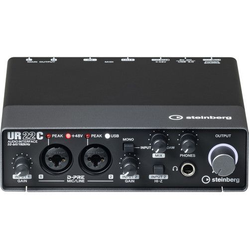  Steinberg UR22C 2x2 USB Gen 3.1 Audio Interface