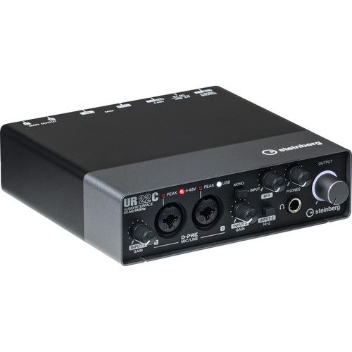  Steinberg UR22C 2x2 USB Gen 3.1 Audio Interface