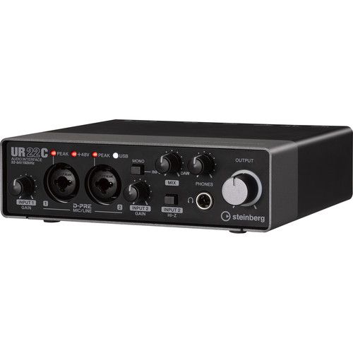  Steinberg UR22C 2x2 USB Gen 3.1 Audio Interface