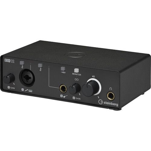  Steinberg IXO12 USB-C Audio Interface (Black)