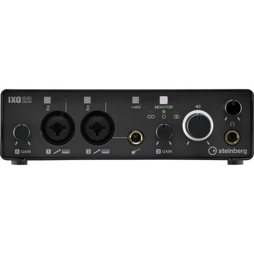  Steinberg IXO22 USB-C Audio Interface (Black)