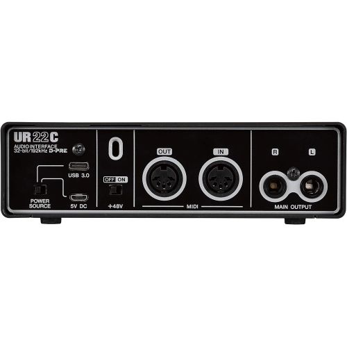  Steinberg UR22C 2x2 USB 3.0 Audio Interface with Cubase AI and Cubasis LE