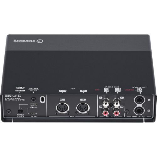  Steinberg UR24C 2x4 USB 3.0 Audio Interface with Cubase AI and Cubasis LE