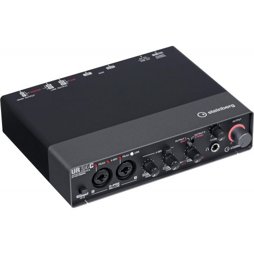  Steinberg UR24C 2x4 USB 3.0 Audio Interface with Cubase AI and Cubasis LE