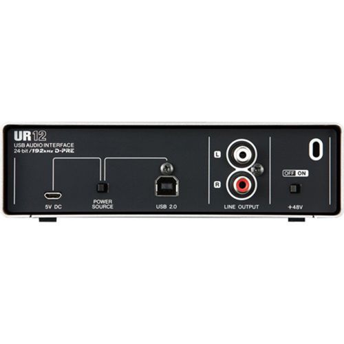  Steinberg UR12 USB Audio Interface with Headphone