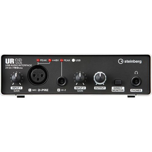  Steinberg UR12 USB Audio Interface with Headphone