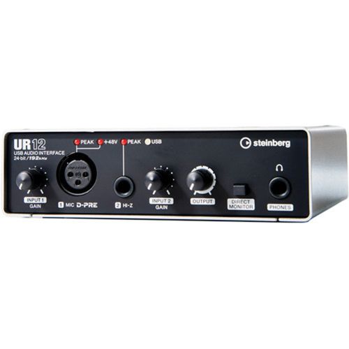  Steinberg UR12 USB Audio Interface with Headphone