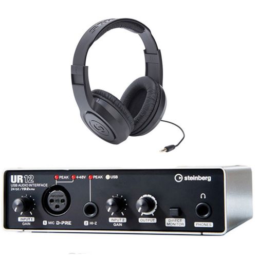  Steinberg UR12 USB Audio Interface with Headphone