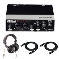 Steinberg UR22MKII 2-Channel USB Audio Interface with Headphones and 2 XLR Cables