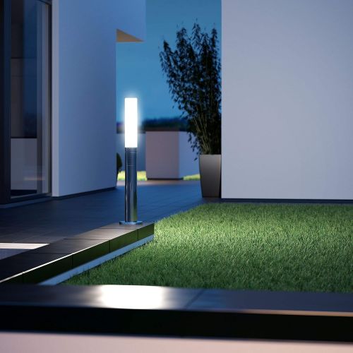  [아마존 핫딜] [아마존핫딜]Steinel LED Gartenleuchte GL 60 LED, Wegeleuchte mit 360° Bewegungsmelder, Max. 12 m Reichweite, 8,6 W, Hoehenverstellbar