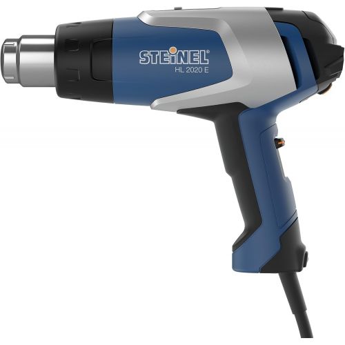  Steinel Heissluftpistole HL 2020 E im Koffer, Inkl. 9mm Reduzierduese, 2200 W Heissluftfoen, LCD-Display, 80°-630°C