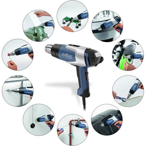  [아마존베스트]Steinel HL 2020E DIY Hot Air Gun / Heat Gun 80 - 630deg 2200w 240v with Carry Case