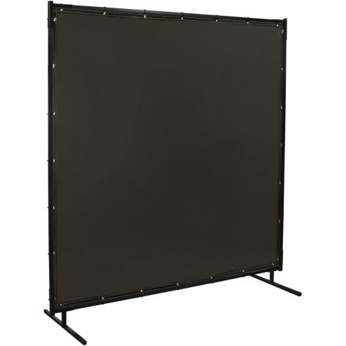  Steiner 532-6X10 Protect-O-Screen Classic Welding Screen with Flame Retardant 14 Mil Tinted Transparent Vinyl Curtain, Gray, 6 x 10