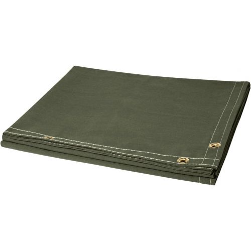  Steiner 301-6X8 12-Ounce Flame Retardant Opaque Olive Green Canvas Duck Welding Curtain, Olive Green, 6 x 8