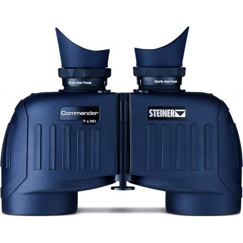  Steiner Commander 7x50C Binoculars with HD Stabilized Compass