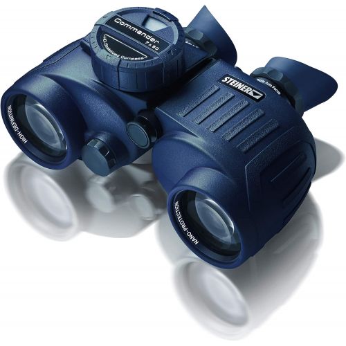  Steiner Commander 7x50C Binoculars with HD Stabilized Compass