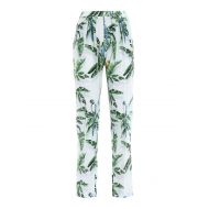 Stella Mccartney Christine tropical silk trousers