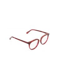 Stella Mccartney Chain detailed dark red glasses
