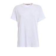 Stella Mccartney White Tee with back logo print