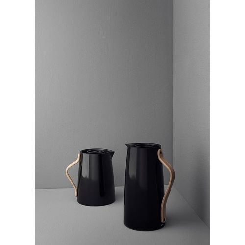  Stelton x-200-2 Emma Insulated Flask for Coffee 1.2 L Plastic Black 15.5 x 13 x 26 cm