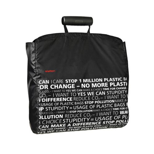  Stelton Shopper Shopping Bag, Black Statement
