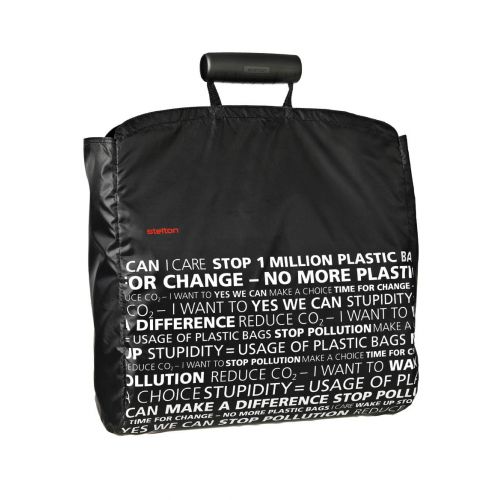  Stelton Shopper Shopping Bag, Black Statement