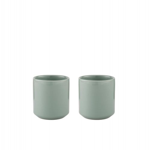  Stelton Core Thermo Cu2, Porcelain, Dusty Green, 8 x 18 x 9 cm