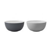 Stelton x-218-1 Emma Bowls Medium Set of 2 Grey 175 x 175 cm