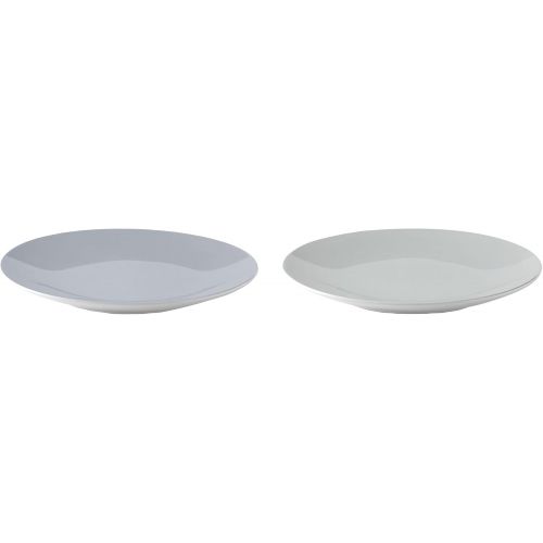  SteltonEmma Glass Plate, Pack of 2, Blue, 19x 4x 19cm